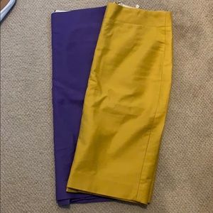 Bundle of two J. Crew No. 2 pencil skirts - Sz 2